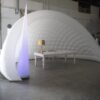 Inflatable cone