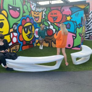 Volute bench White
