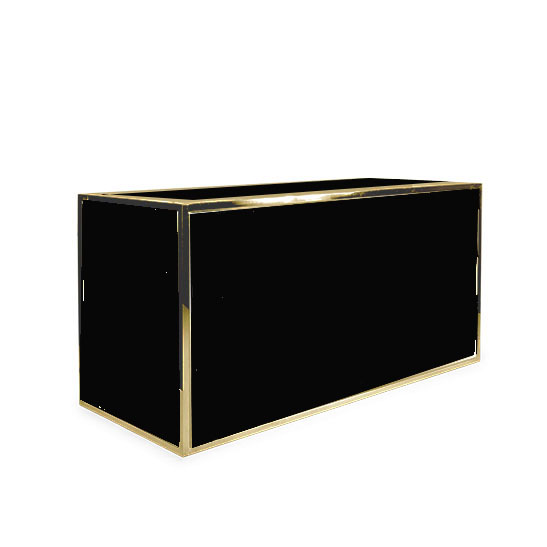 uno bar gold with black | Bubble Design Rentals