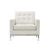 Flow armchair - White