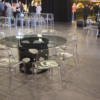 Oslo bar stool - Clear