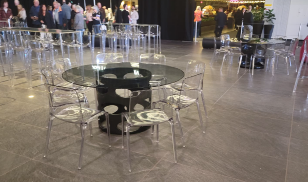 Oslo bar stool - Clear
