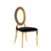 Oh! dining chair - Gold and black