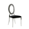 Oh! dining chair - Silver and black