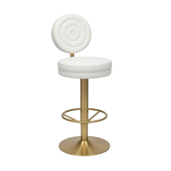 Untitled (547 x 547 px) (24) Scoobidoo bar stool - Gold and white
