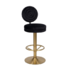 Scoobidoo bar stool - Gold and black