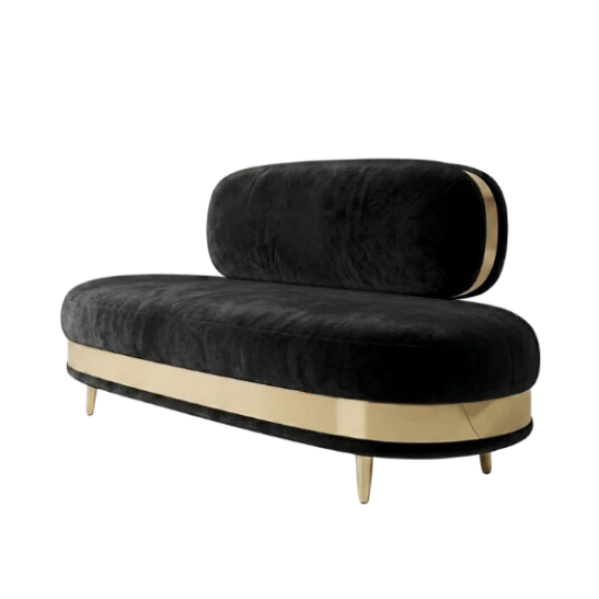 Paloma loveseat - Black