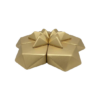 Snow flake modular lounge - matte gold