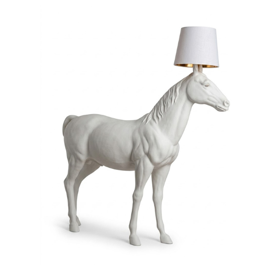 Untitled (547 x 547 px) (62) Horse lamp life-sized - White