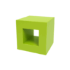 Cuboid side table green
