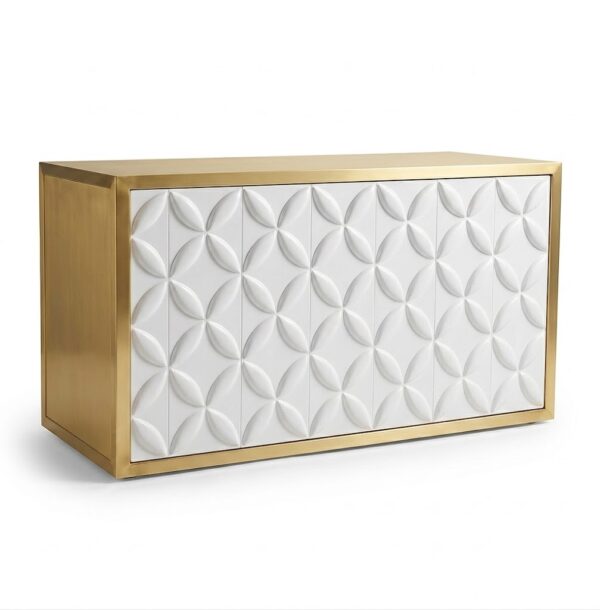 Lotus bar - White and gold