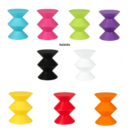 Kaleidolow side table - Colors