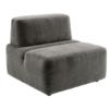 Koo accent chair - Grey