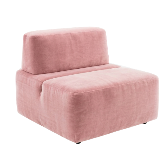 Koo accent chair - Pink