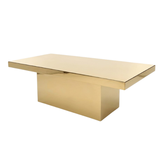 Mirage dining table - Gold