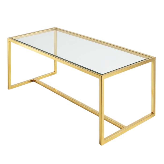 Soho dining table - Gold