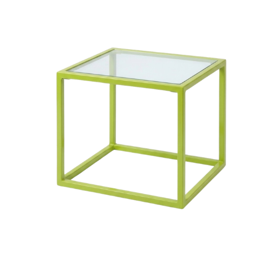 Buck side table lime green Buck side table lime green rental