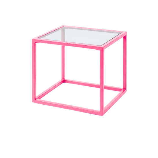 buck side table magenta pink buck side table magenta pink rental