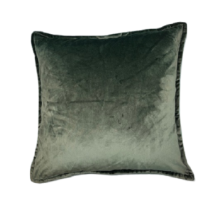 pillow green velvet