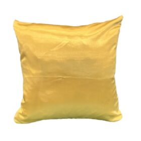 pillow yellow silk
