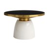 Bonbon coffee table - Black and white