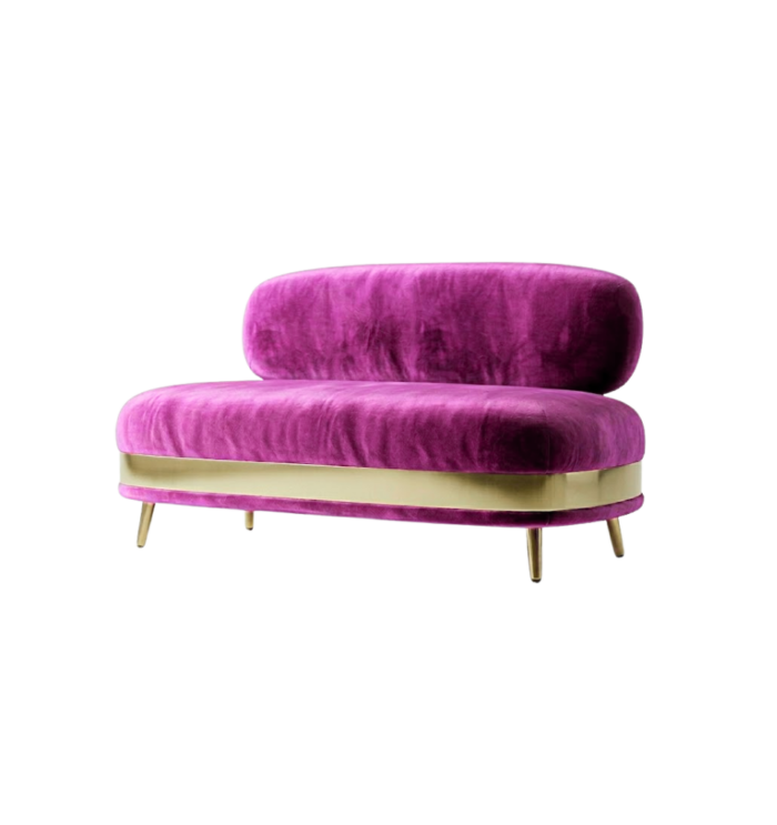 Paloma loveseat - Pink