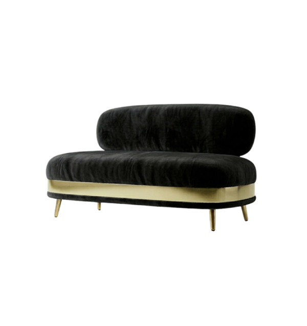 Paloma loveseat - Black