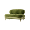 Judy Roca (24) Paloma loveseat - Moss green