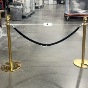 rope black gold tips