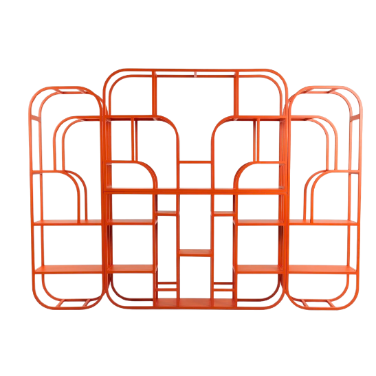 Paco back bar shelves orange rental