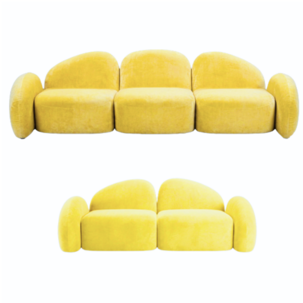 Untitled design (14) Baloo sofa - Yellow