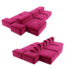 Union square/skyline modular lounge - Magenta
