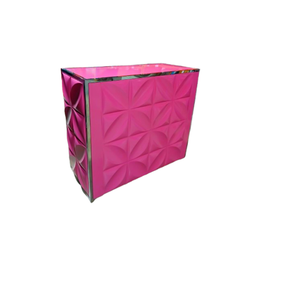 uno 4 ft origami pink