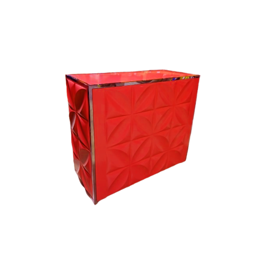 Uno 4ft origami red