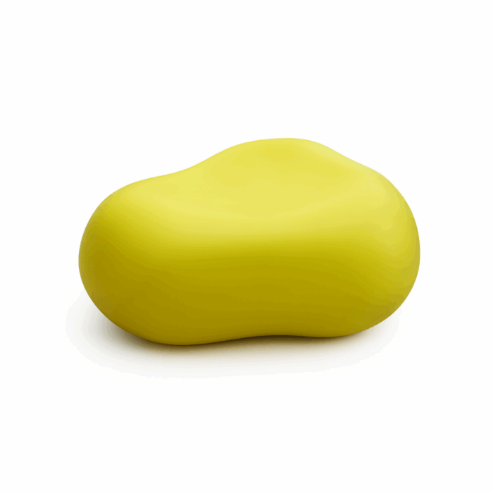 Pebble stool Yellow