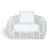 Java armchair - White