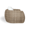 Java armchair - Natural plastic rattan