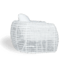 Java armchair - White