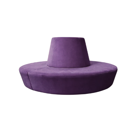 Spacio ottoman - Purple