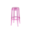 charles bar stool - transparent pink Charles bar stool - Transparent pink