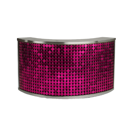 Uno curve bar - Boreal magenta