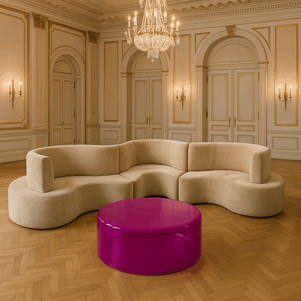 Moshi coffee table – Magenta