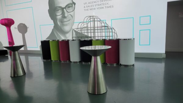 Nefertiti cocktail table - Full silver