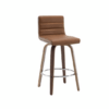 Caramel bar stool brown