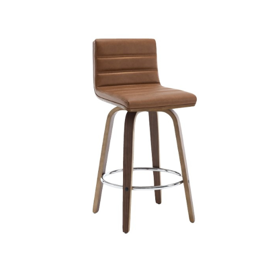 Caramel bar stool brown