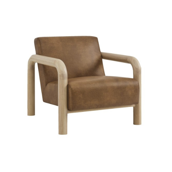 Eagle armchair brown
