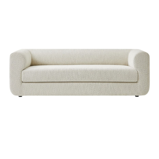 Boucle sofa ivory Boucle sofa ivory