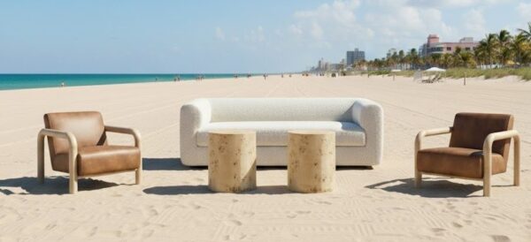 Eagle armchair - Brown