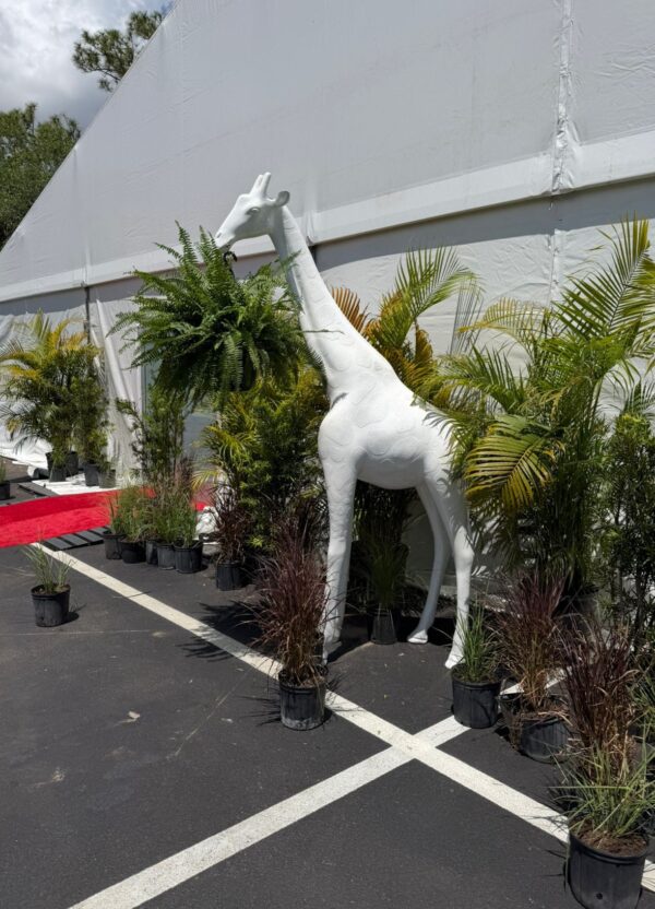 Sophie giraffe lamp - White