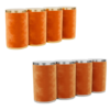 Beluga straight bar orange velvet